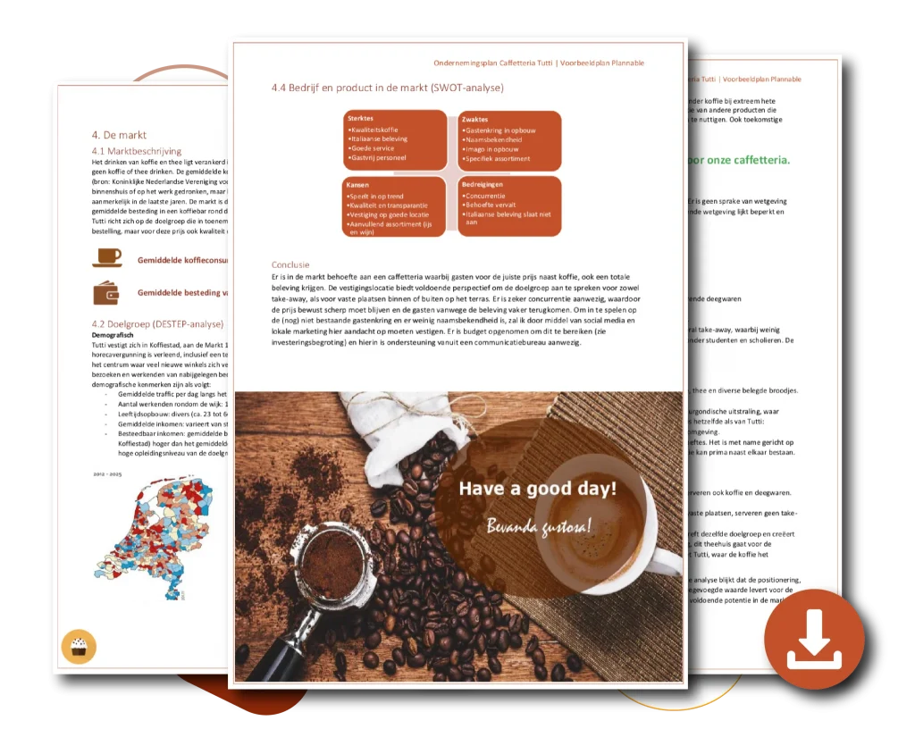 Ondernemersplan horeca